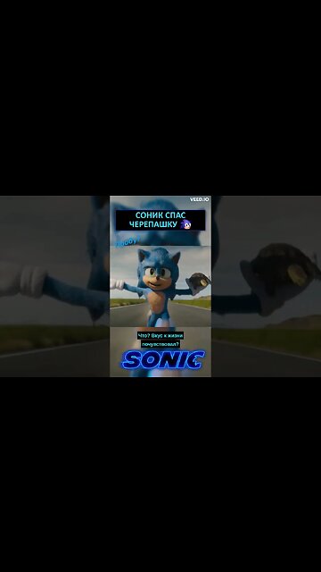 Соник развлекает черепашку 🐢 #shorts #sonic #sonicthehedgehog #tales