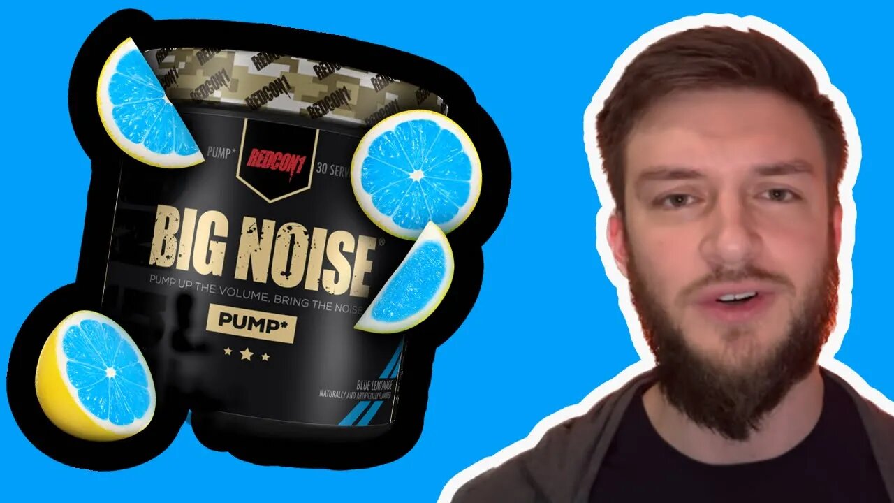 Redcon1 Big Noise Blue Lemonade review