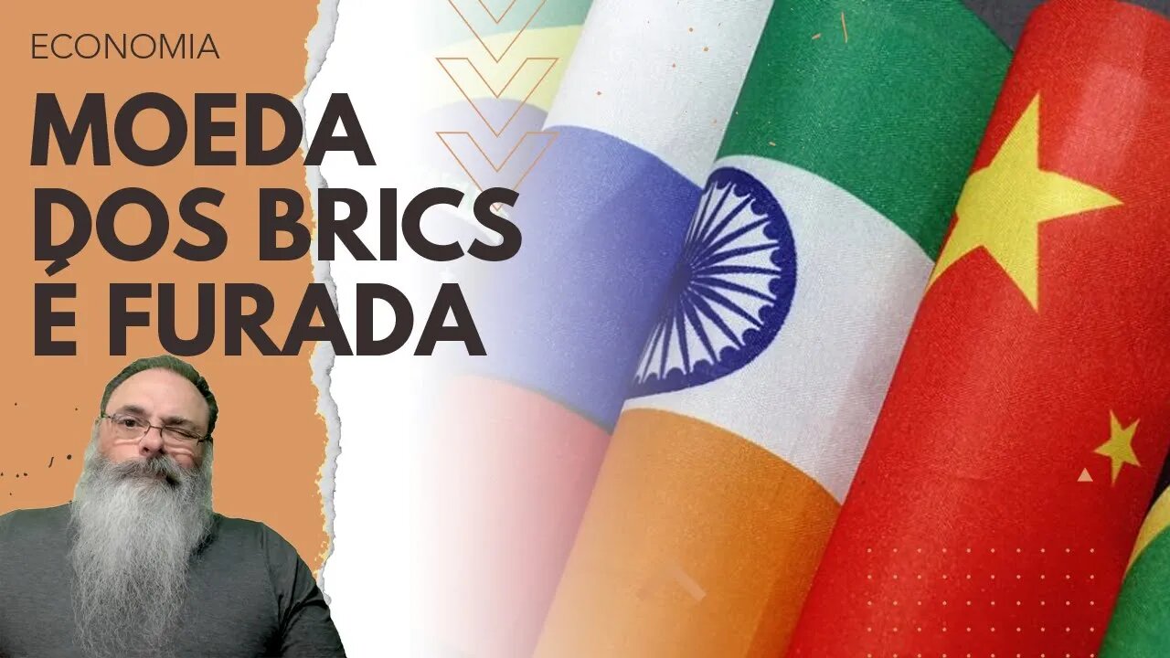 BRICS querem MOEDA CONJUNTA para "MUNDO MULTIPOLAR" e É LÓGICO que LULA vai QUERER EMBARCAR NESSA
