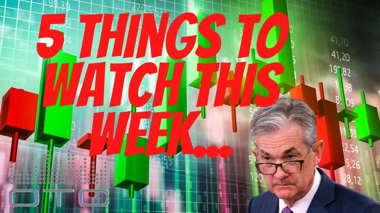 5 Things To Watch this Week...#spy #nasdaq #fed #fedratehike #cpi #ppi #amc #gme #optionstrading