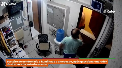 Porteiro de condomínio é humilhado e ameaçado, após questionar morador devido ao som auto do veículo