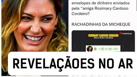 jornalista Malu Gaspar há evidências de que Michelle bolsonaro recebia com regularidade envelopes