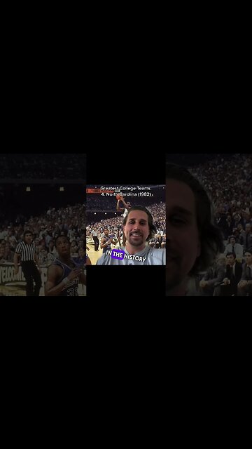 North Carolina Greatest College Basketball Team EVER?! #shorts