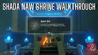 SHADA NAW SHRINE LOCATION WALKTHROUGH [HIDDEN SHRINE] ZELDA BOTW