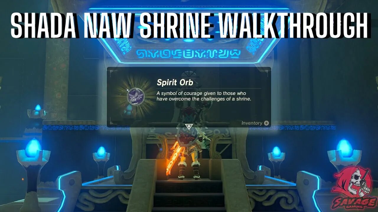 SHADA NAW SHRINE LOCATION WALKTHROUGH [HIDDEN SHRINE] ZELDA BOTW
