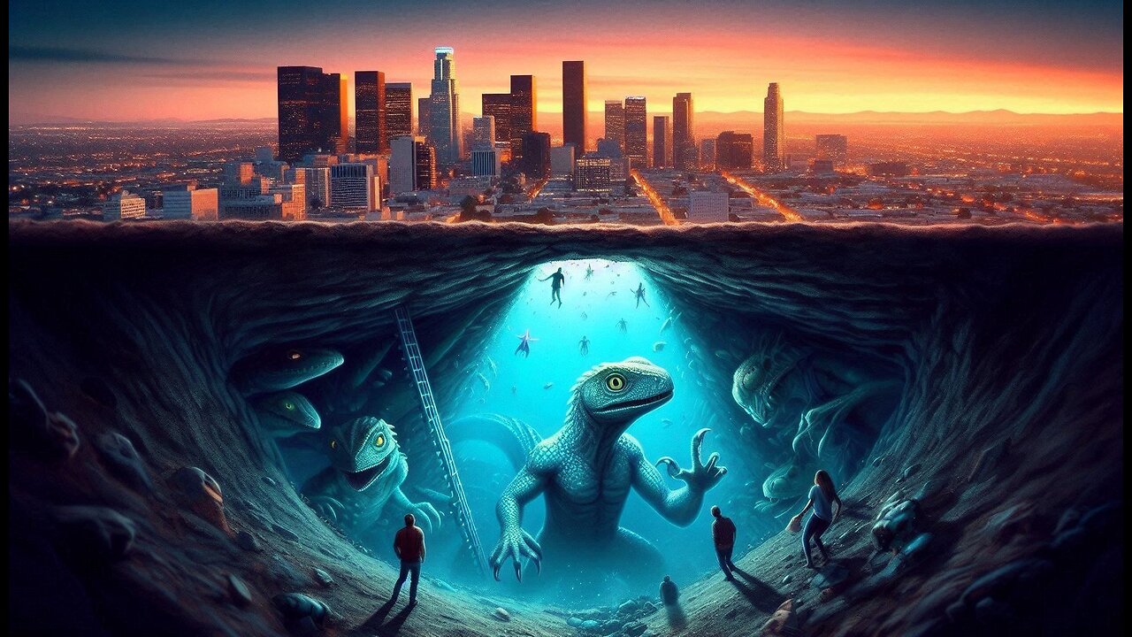 Secrets Beneath LA: Is There a Hidden Reptilian Shapeshifter City? 🦎🤔