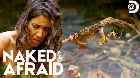 Vegan Has to Eat Lizard Meat Naked and Afraid