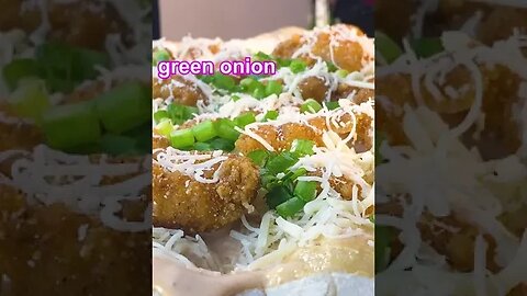 HOW TO MAKE POPCORN CHICKEN PIZZA ! #shorts