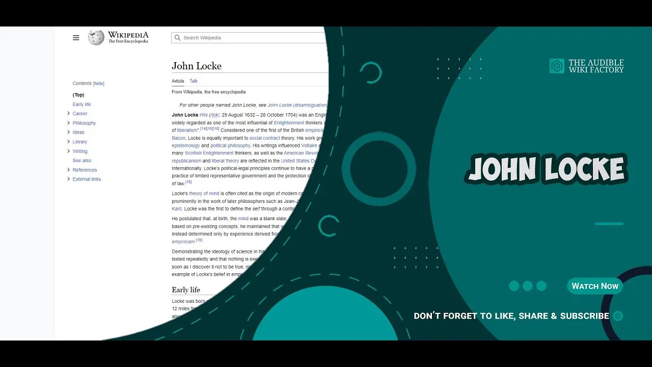 John Locke was an English philosopher and physician, widely regarded as one of the most