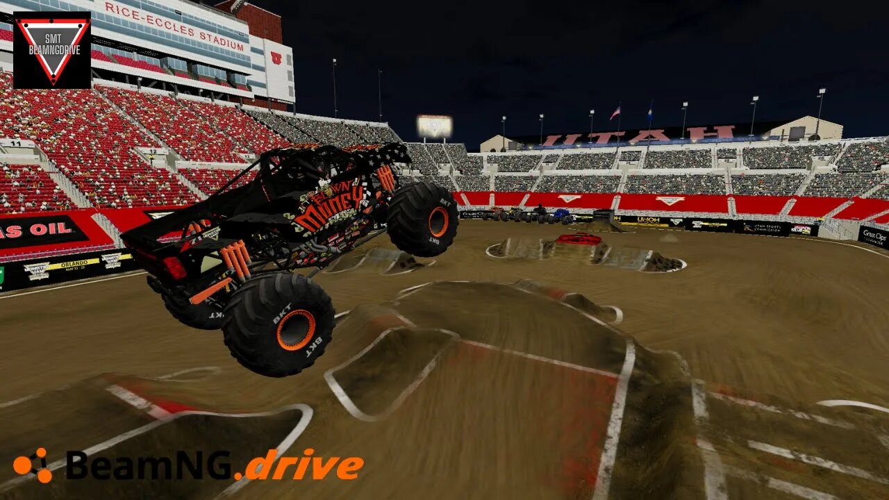 Monster Jam Salt Lake City 2022| Monster Tour BeamNG.Drive Monster Jam #beamngdrive #monsterjamgame