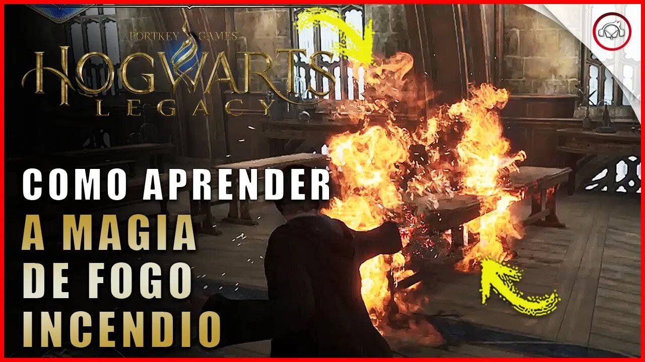 Hogwarts Legacy, Como aprender a magia de fogo | Super-Dica