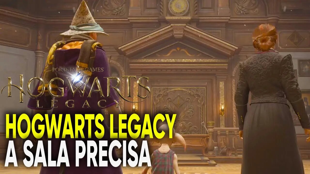 Hogwarts Legacy - A SALA PRECISA E AS CONJURAÇÕES #05