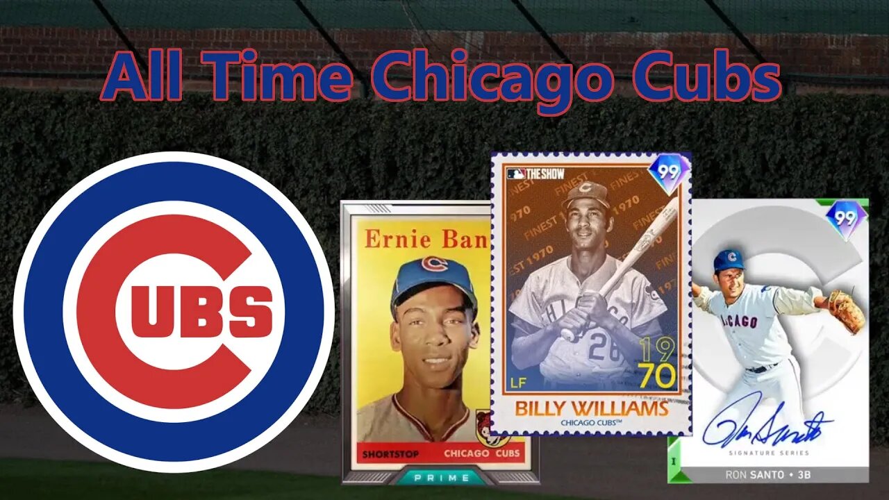 All Time Chicago Cubs: MLB The Show 22 Diamond Dynasty