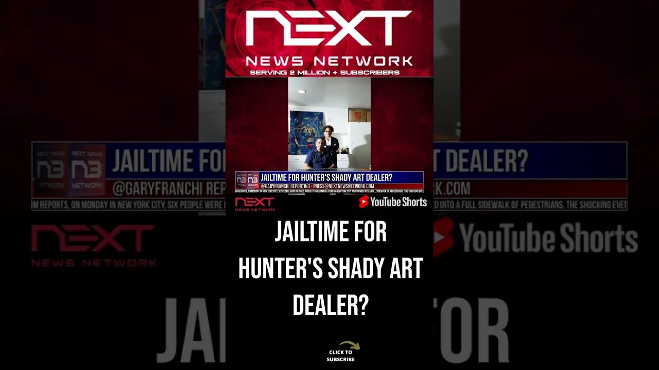 Jailtime For Hunter's Shady Art Dealer? #shorts