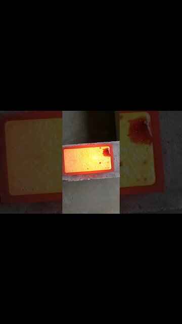 🔥HOT COPPER🔥 #metalcasting #devilforge #copper