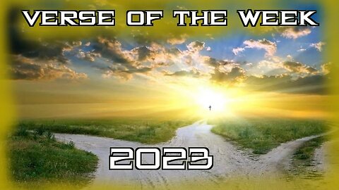 Verse of the Week Jan. 29th - Feb. 4th