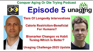 Conquer Aging Or Die Trying Podcast Episode 5: Crissman Loomis ‪@Unaging.com