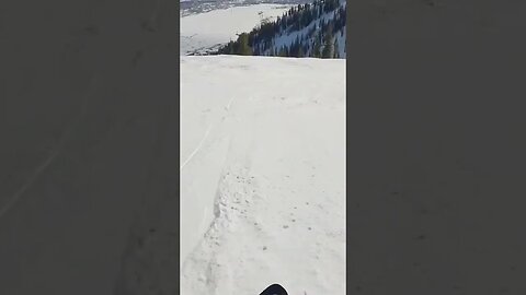 Beautiful day for some turns at Jackson Hole, WY!