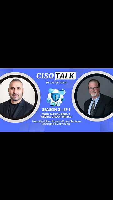 Patrick Benoit, Global CISO at Brinks shares his 4 rules for leadership on CISO Talk Podcast