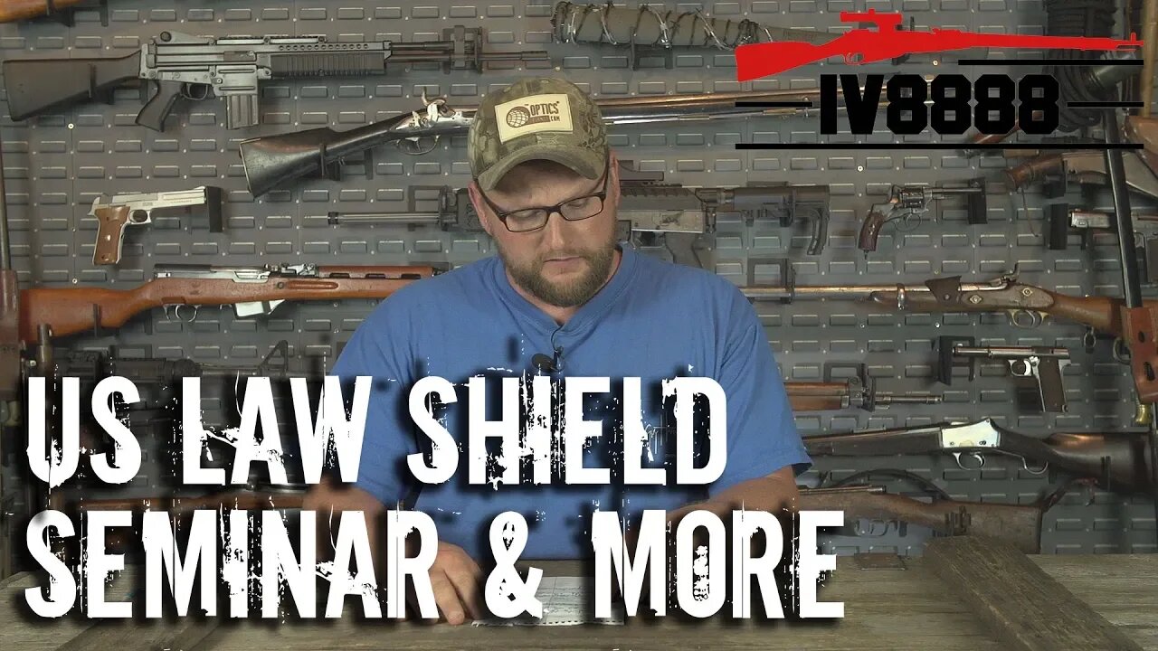 US Law Shield Seminar and Other Announcements