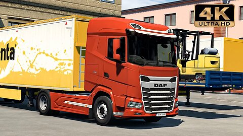 From England to France with DAF XG 450 | Euro Truck Simulator 2 “4K”