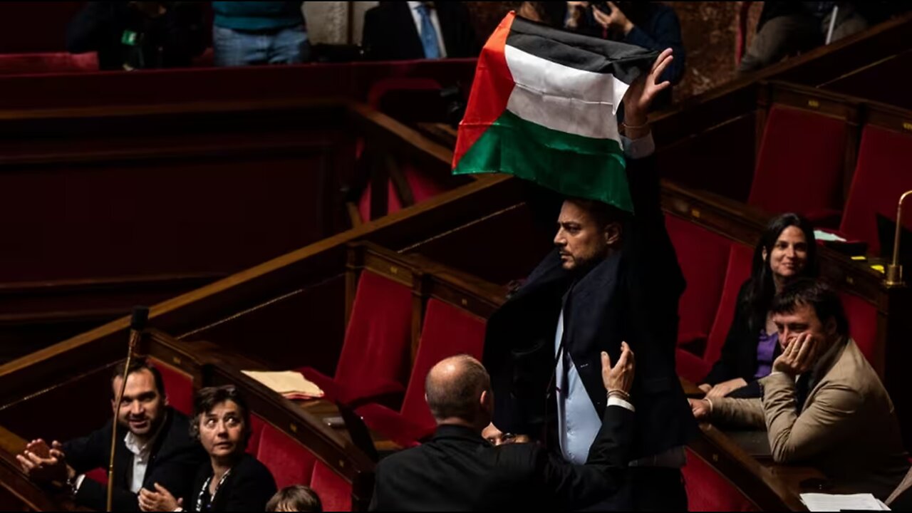 France: Drapeau palestinien brandi dans l'hémicycle (Débat)