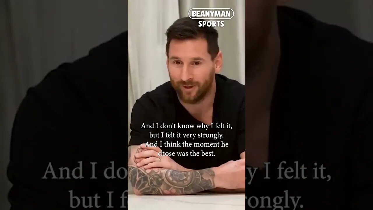 'I was SURE that God was going to give me a World Cup!' | Messi