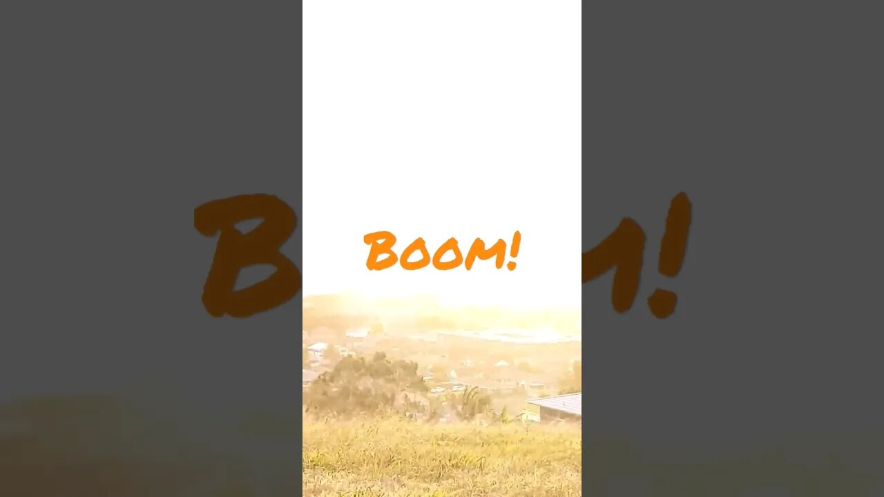 Massive Explosion off New Zealand
