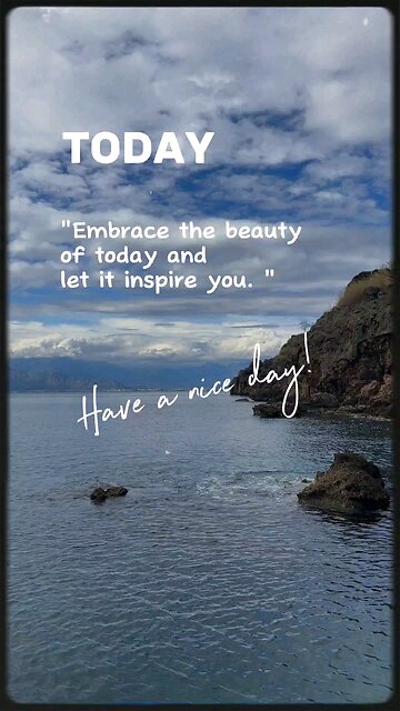 Rise and shine, lovely! ☀️ Today is a fresh start, a new chapter waiting to be written.