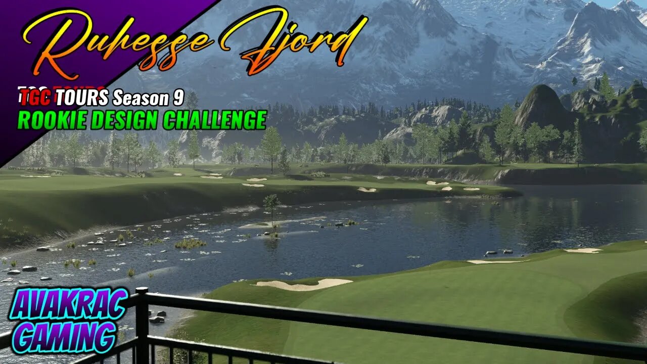 PGA TOUR 2K23 - Ruhesse Fjord (Rookie Design Challenge Season 9)