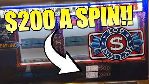 TOP DOLLAR JACKPOT! Up To $200/Spins Caught Live