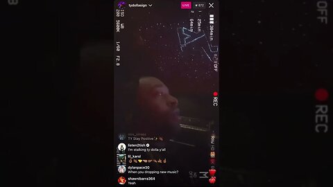 Ty Dolla $ign Short Late Night Instagram Live 25.01.23.