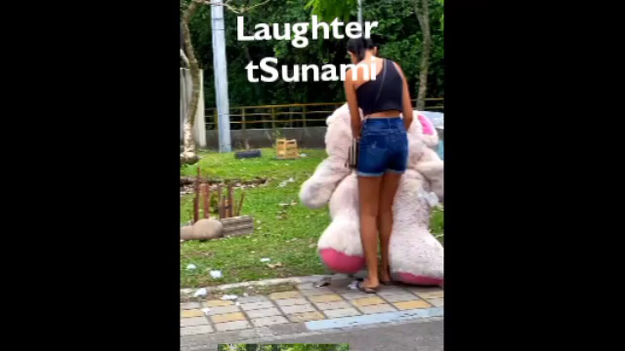 Laughter tsunami