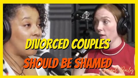 Do divorced couples deserve shame?