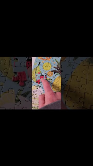 Where you going Ladybug? #shorts #puzzle #jigsawpuzzles #jigsawpuzzle