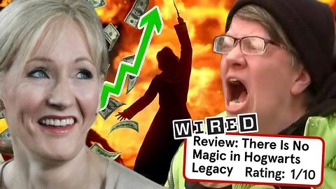 Wired Gives INSANE SJW Review of Hogwarts Legacy - Internet DESTROYS Them