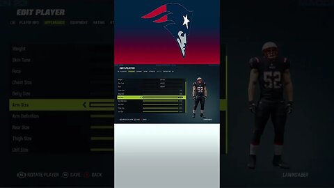 How To Create Ted Johnson Madden 23 #shorts