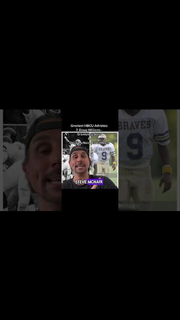 Doug Williams & Steve McNair Greatest HBCU Athlete EVER?! #shorts