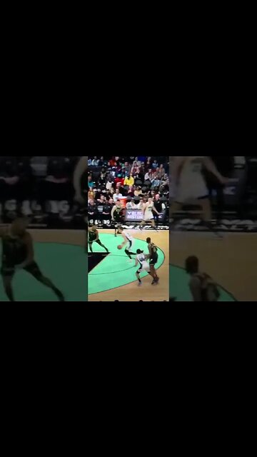 Bol Bol with the back door jam on the Wagner Oop. #nba #bolbol #orlandomagic