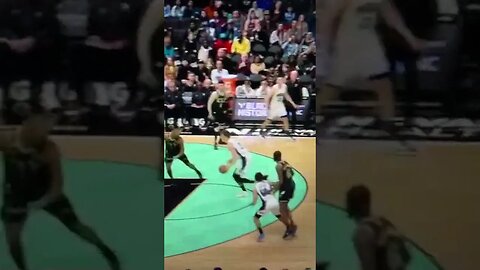Bol Bol with the back door jam on the Wagner Oop. #nba #bolbol #orlandomagic