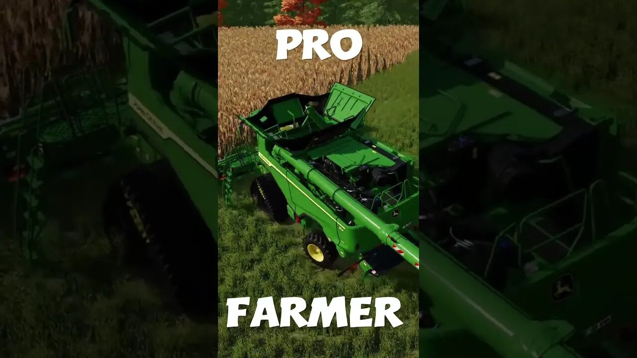 Pro Farmer Vs Noob Farmer!! FUNNY MOMENTS - FARMING SIMULATOR 22 #shorts #shortsfeed