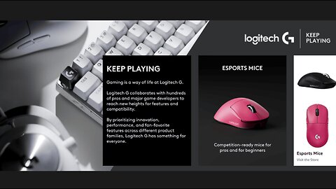 Logitech G PRO X SUPERLIGHT 2 LIGHTSPEED Wireless Gaming Mouse