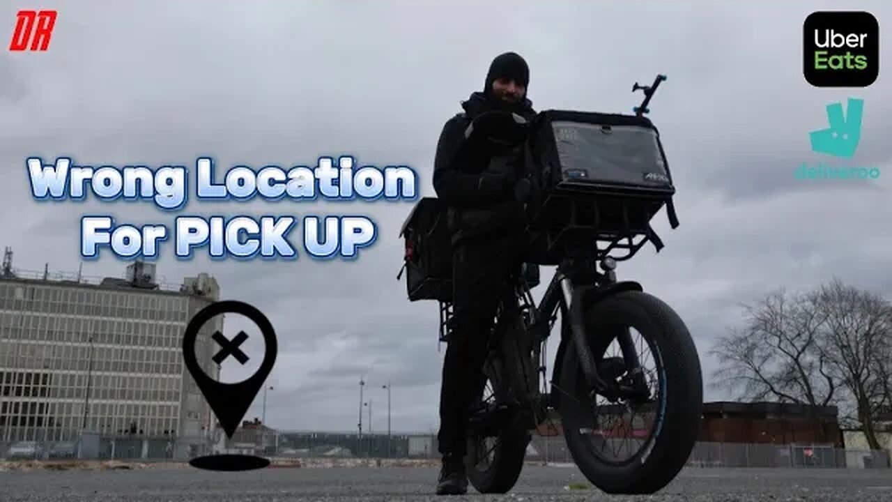 Working The Morning Shift UberEats & Deliveroo (Wrong location for PICK UP + JUSTEATS Hub) S2E45
