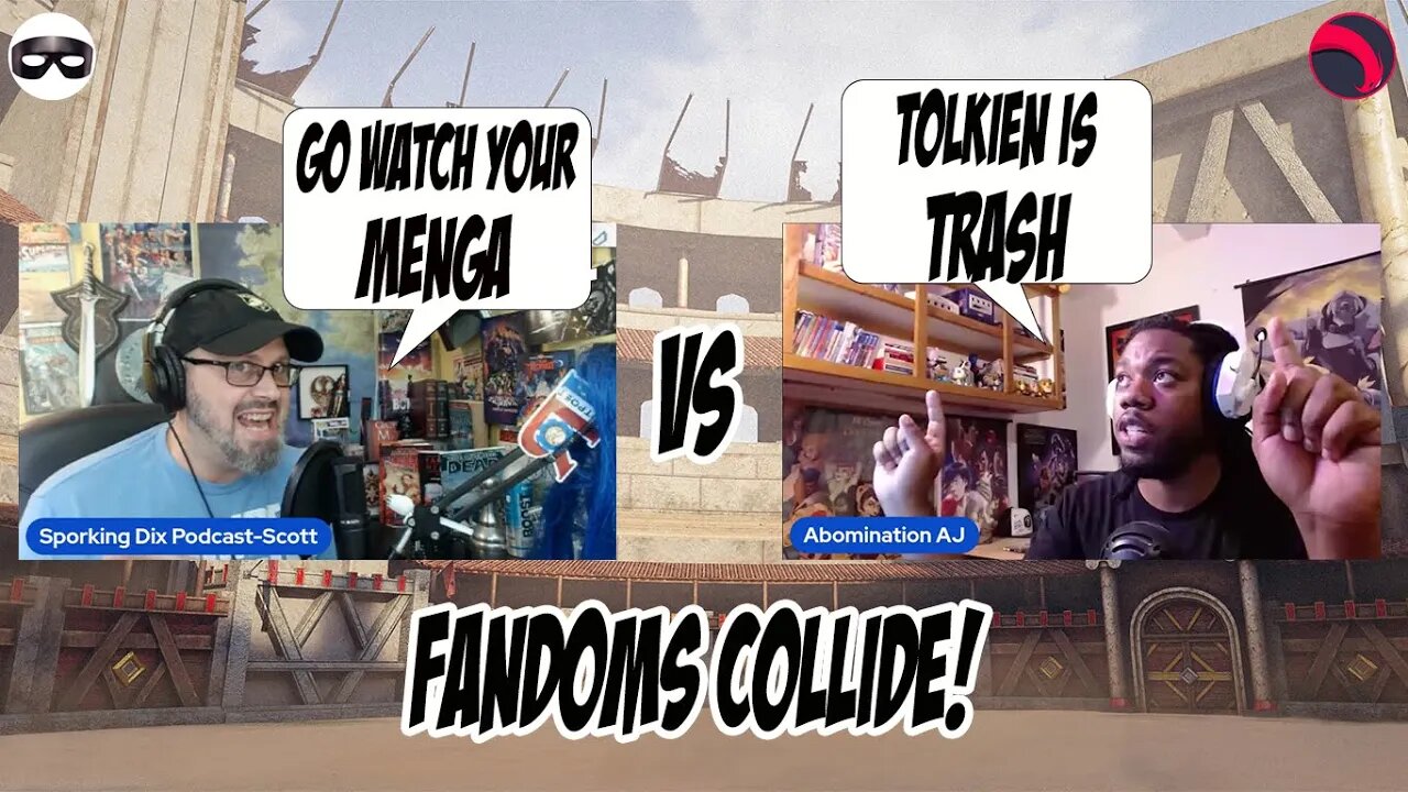 Anime vs Fantasy - Fandoms Collide! #thetwotowers