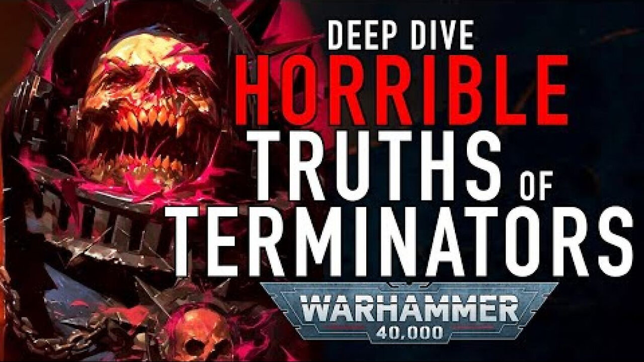 Deep Dive on Space Marine Terminator Power Armor in Warhammer 40K