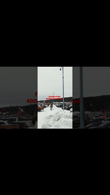 Freedom Rally, Prince George, Jan 29 2022, 4000km from Ottawa