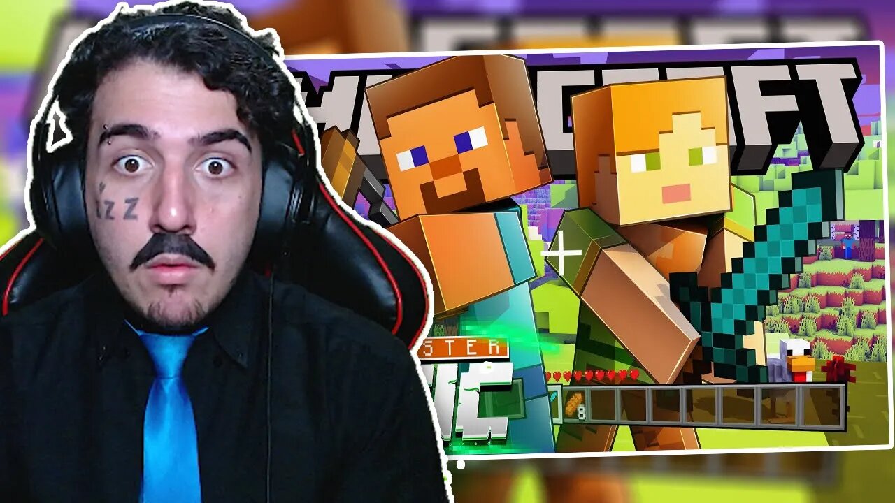 PASTOR REACT Aprender Com a Dor | Steve e Alex (Minecraft) | Iron Master