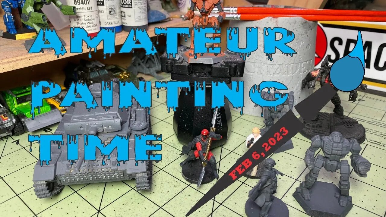 Miniature Monday Painting Stream - 6 Feb 2023