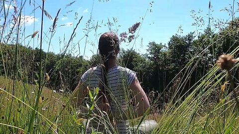 A Woman Meditating in the Outdoors