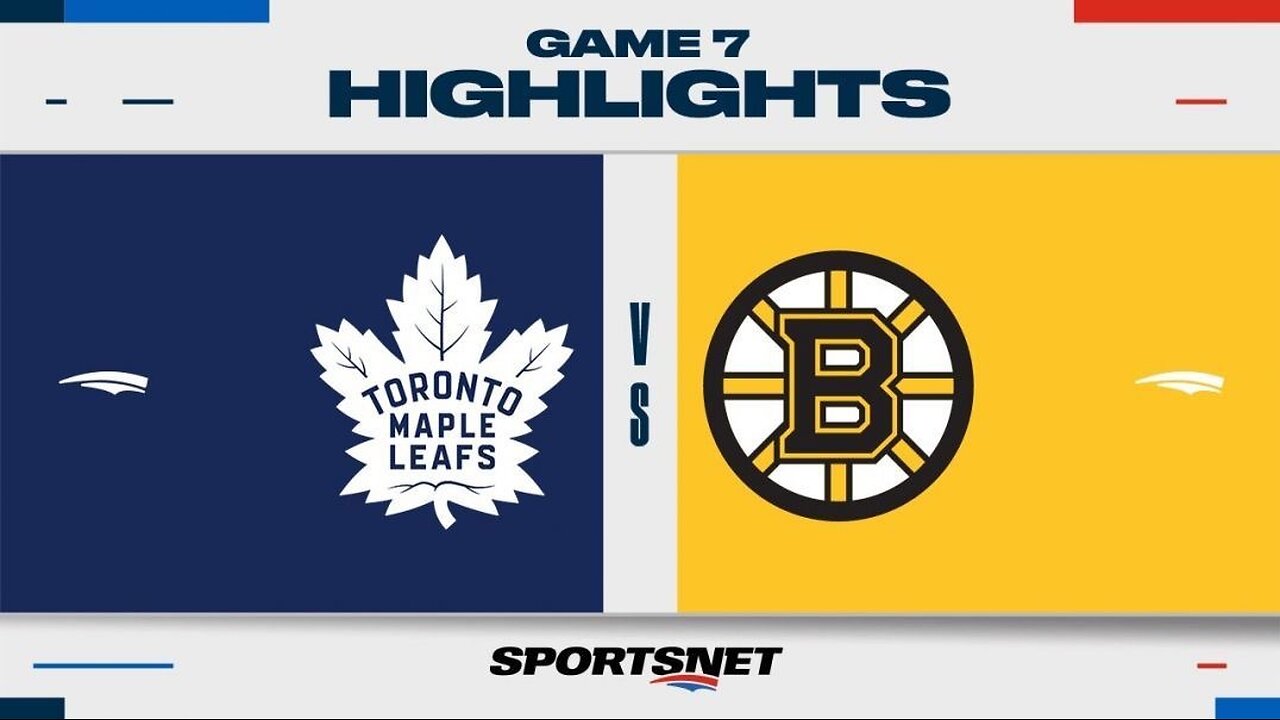 NHL Game 7 Highlights _ Maple Leafs vs. Bruins - May 4, 2024